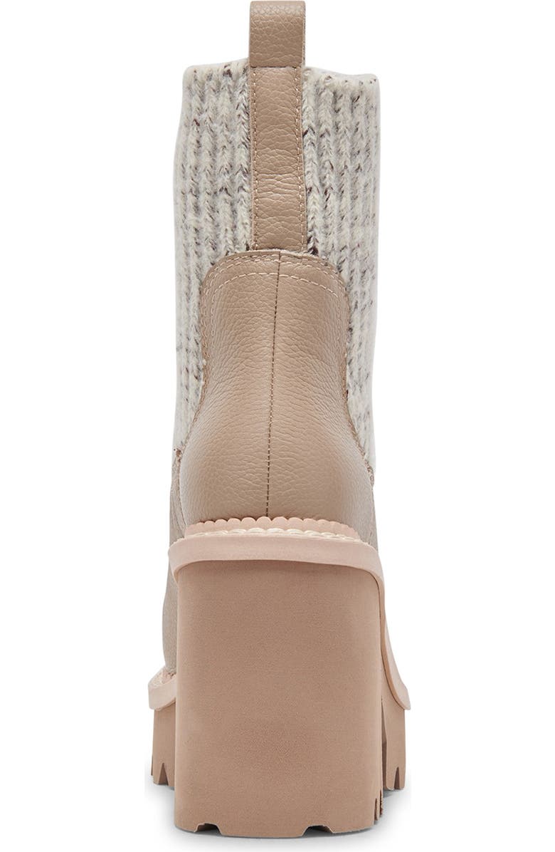 Dolce Vita Drago Platform Boot, Alternate, color, Taupe Leather
