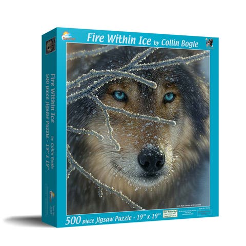 Fire Within Ice 500 piece Jigsaw Puzzle for Adults