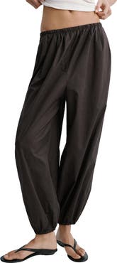 MANGO Cotton Balloon Pants