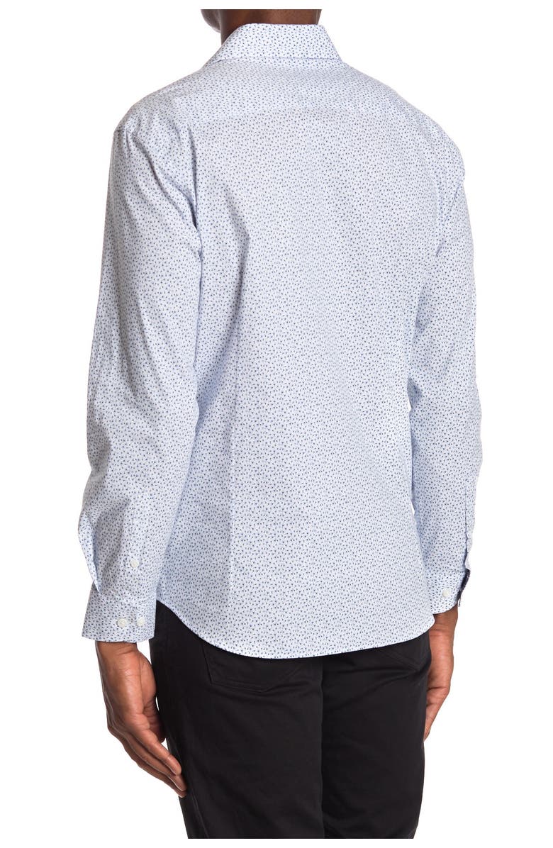 CONSTRUCT Mini Floral Print Slim Fit Dress Shirt, Alternate, color,