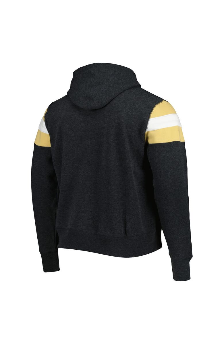 '47 Men's '47 Black New Orleans Saints Legacy Premier Nico Pullover Hoodie, Alternate, color, Black