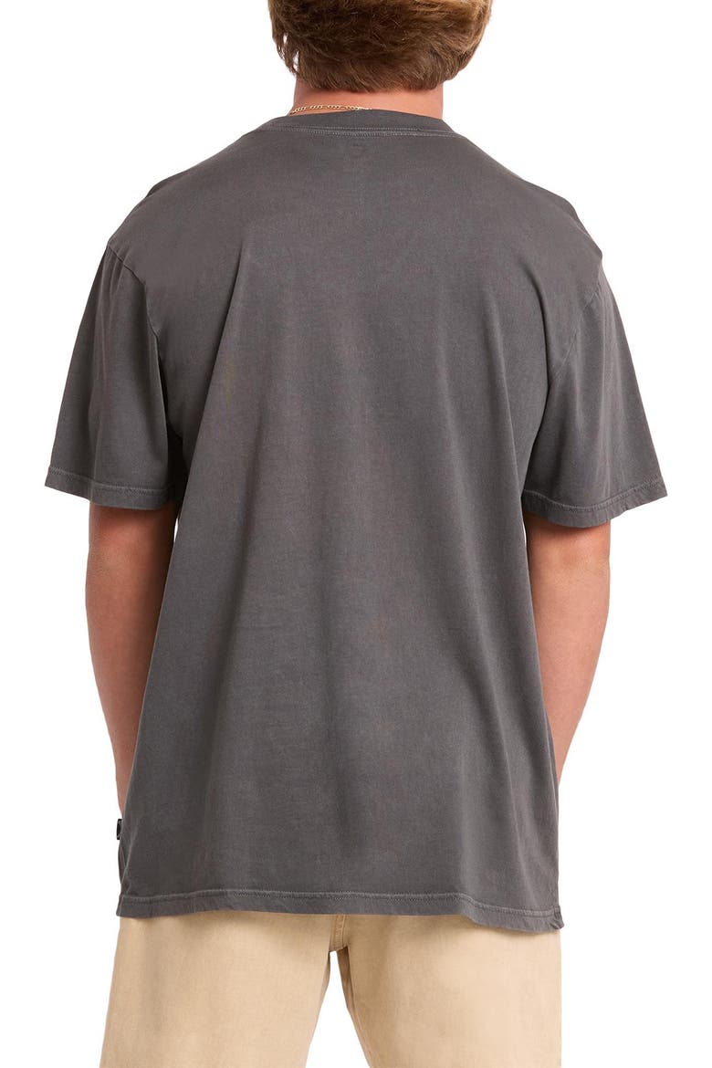 Essential Cotton Pocket T-Shirt, Alternate, color, RAVEN