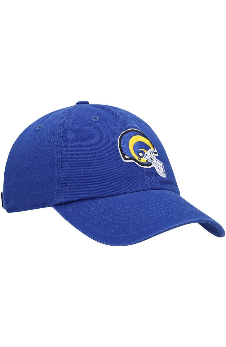 '47 Men's '47 Royal Los Angeles Rams Clean Up Legacy Adjustable Hat, Alternate, color, Royal