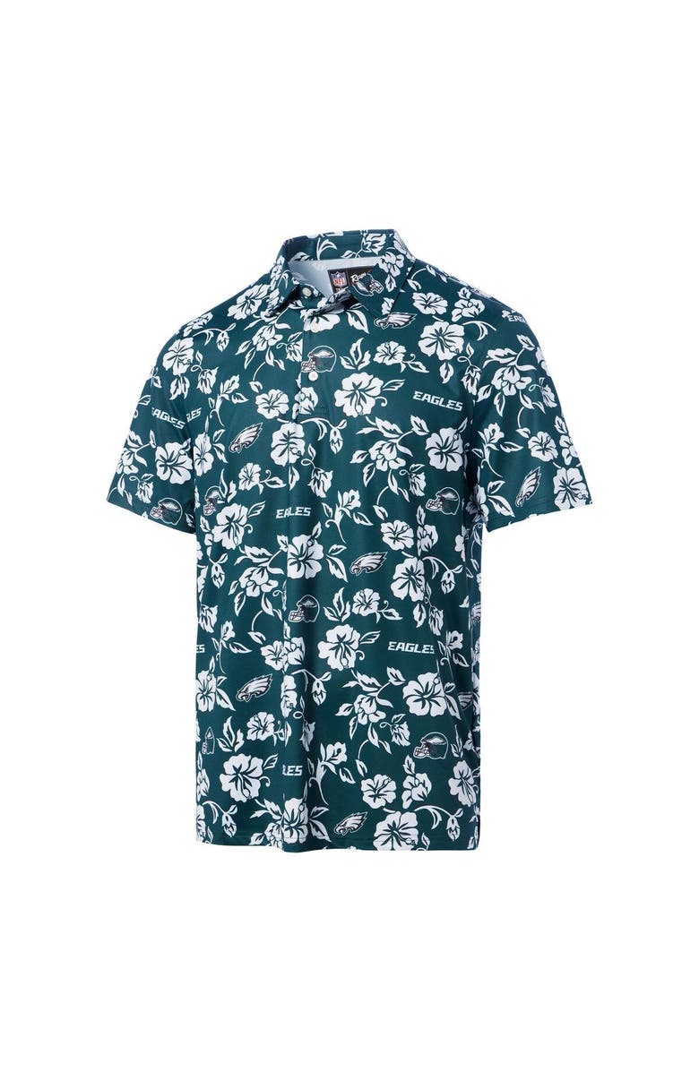Reyn Spooner Men's Reyn Spooner Green Philadelphia Eagles Pua Performance Polo, Alternate, color,