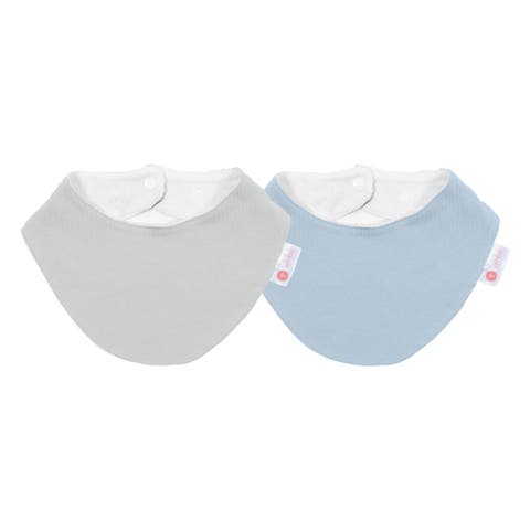 Baby Cottom Bandana Bib Bundle, 2-Pack