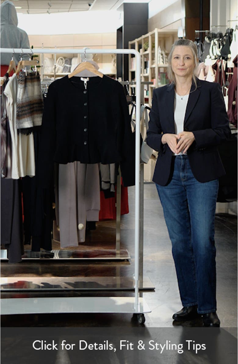 Brooklyn Peplum Cardigan, sales video thumbnail