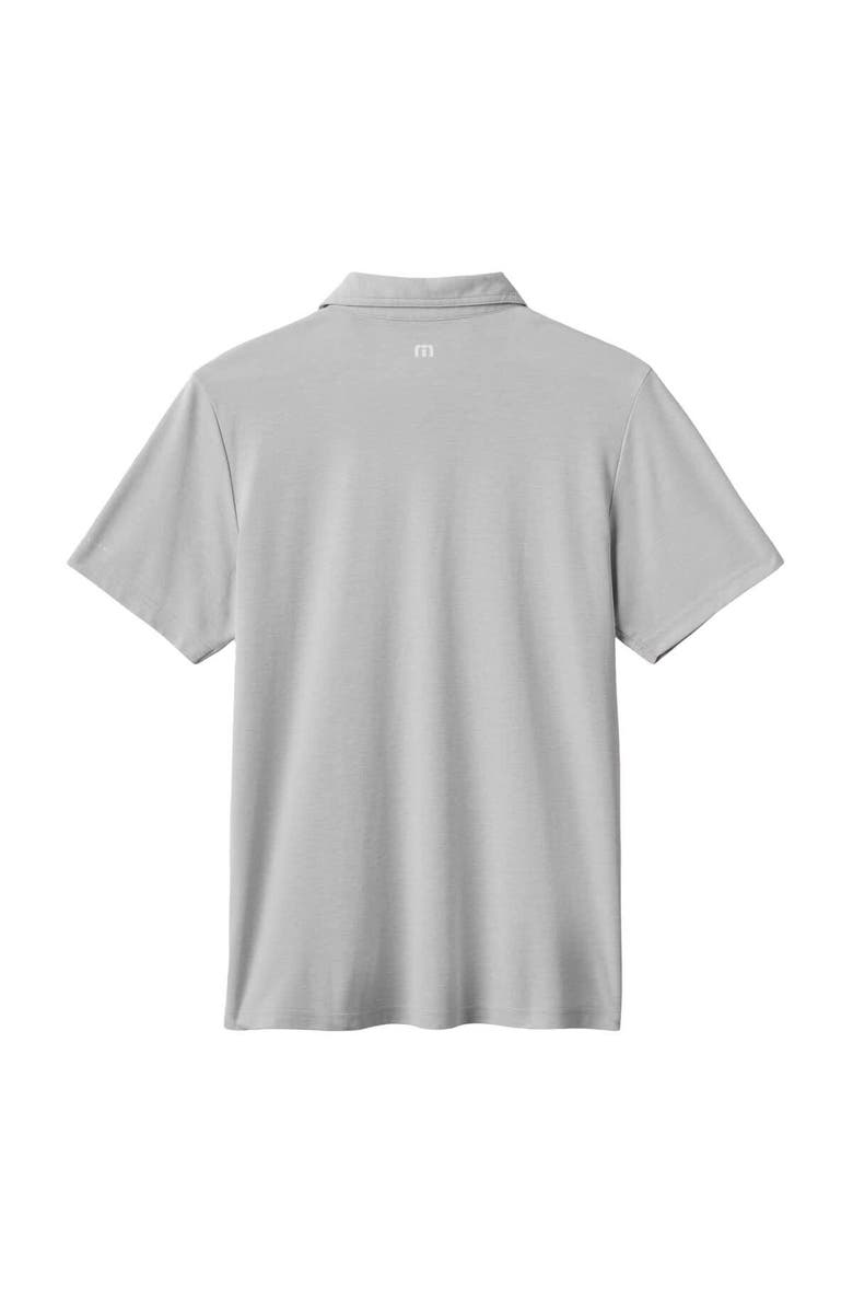 TravisMathew Men's TravisMathew Heather Gray San Diego Padres Playoff Pitch Tri-Blend Polo, Alternate, color, Heather Gray