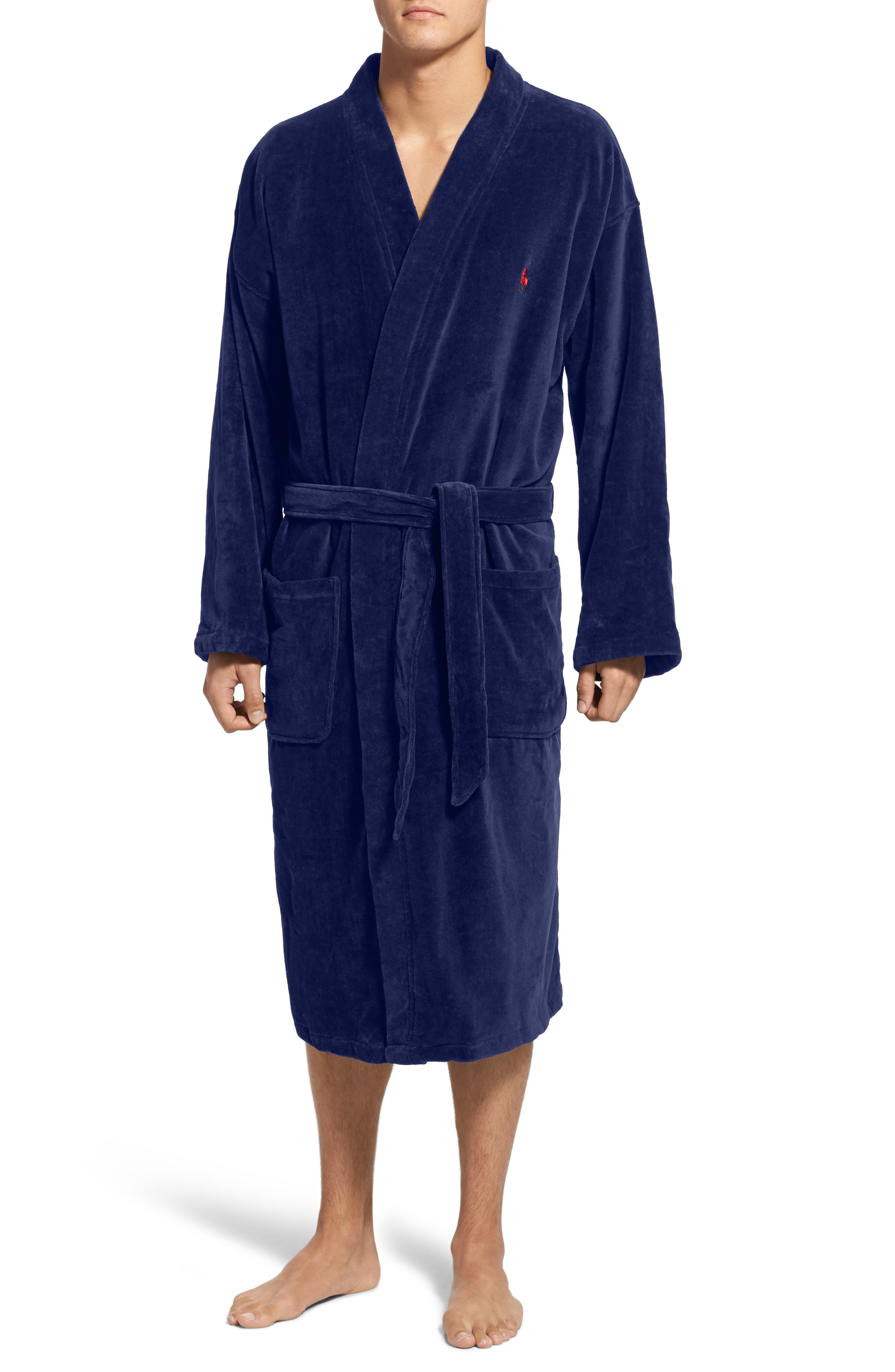 Polo Ralph Lauren Cotton Fleece Robe