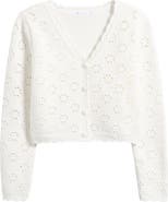 All in Favor Open Stitch Cotton Blend Cardigan