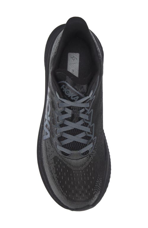 Hoka Mach 6 Running Shoe In Black