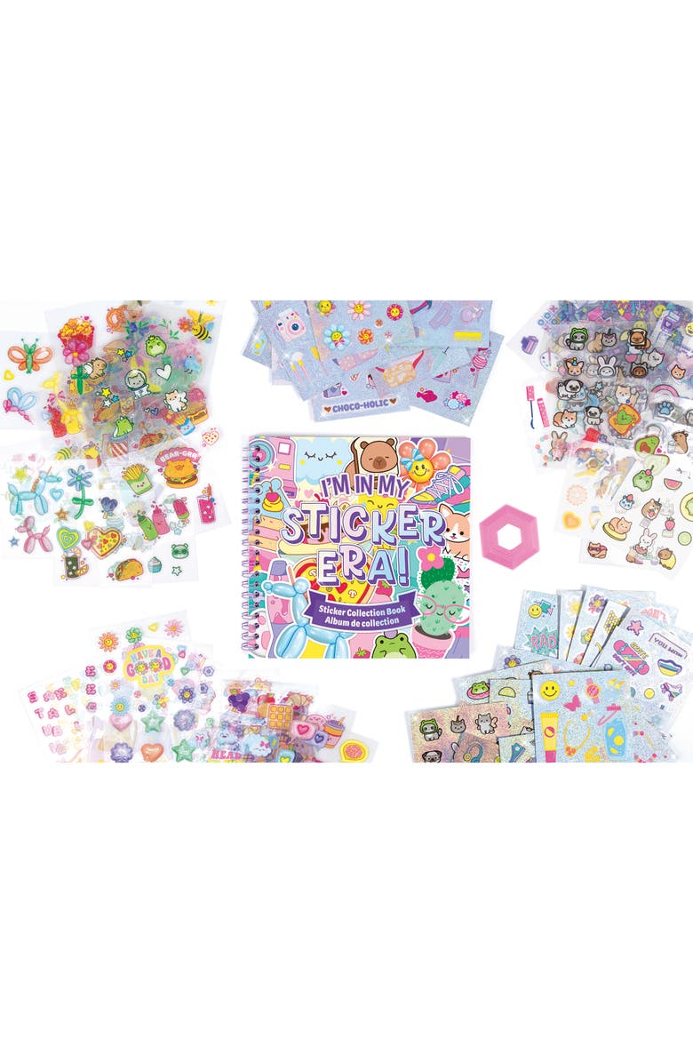 3C4G I'm In My Sticker Era Set 150 Sheets, 1400+ Stickers, 5 Themes, Alternate, color, Multicolored