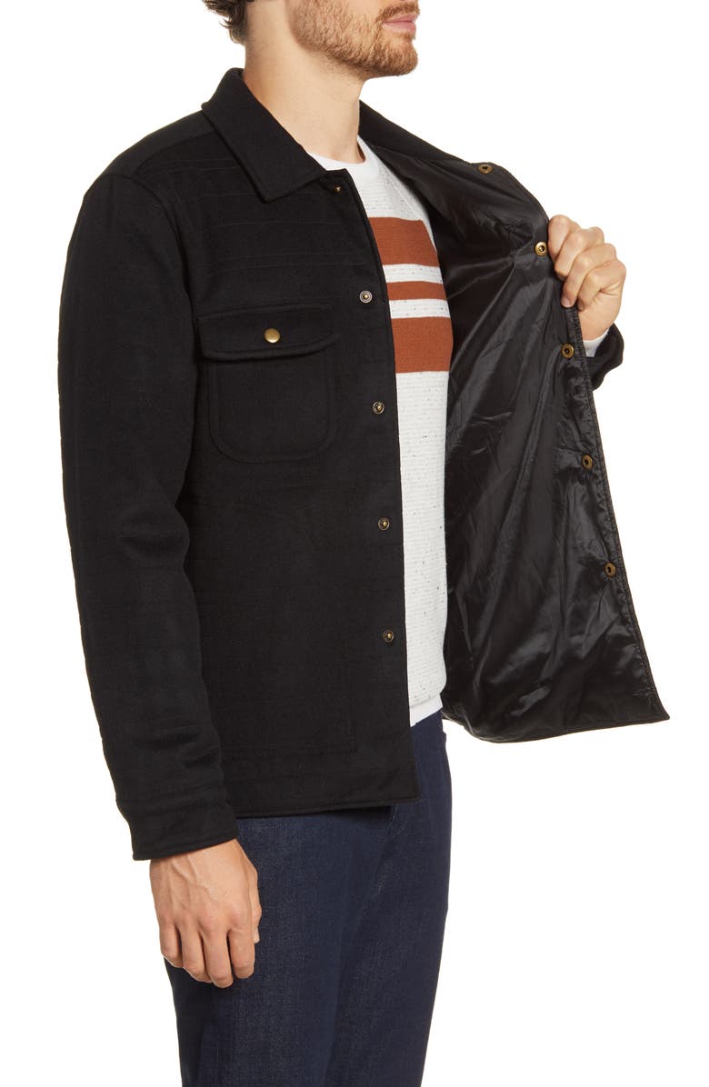 Billy Reid Trey Standard Fit Wool & Cashmere Down Jacket, Alternate, color, 