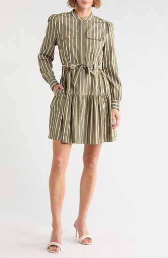 Kayla Utility Mini Shirtdress