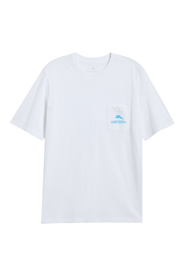 Shuck It List Graphic Pocket Tee, Main, color, WHITE