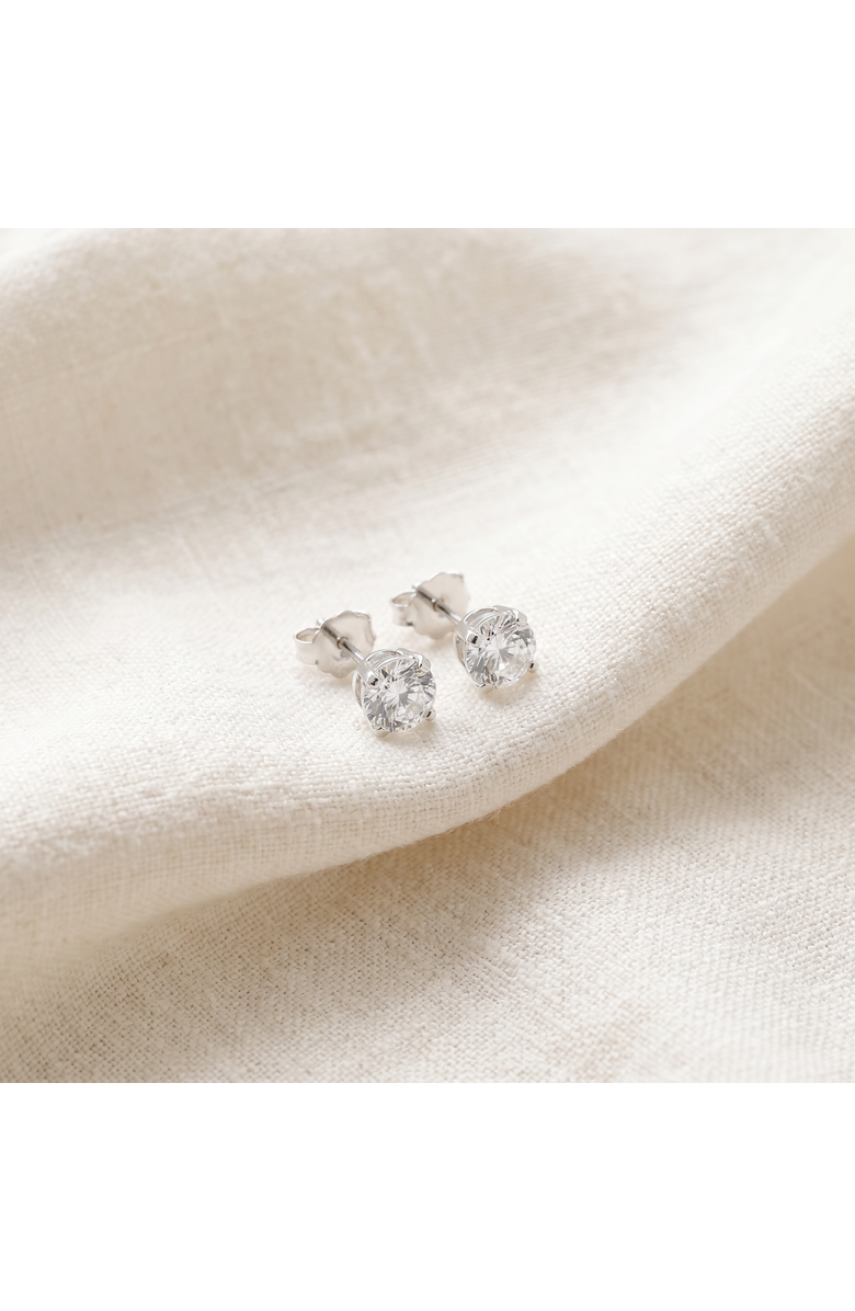 Bliss Diamond VS .65ct Diamond Studs 14K Gold Lab Grown, Alternate, color, 14K White Gold