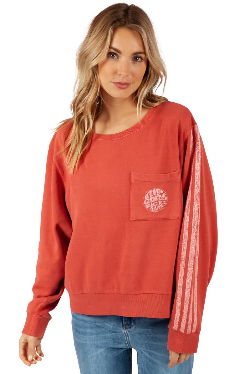 Rip Curl Wettie Long Sleeve Tee, Alternate, color, 