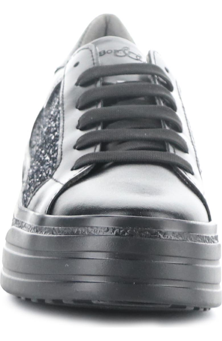 Bos. & Co. Lona Glitter Platform Sneaker, Alternate, color,