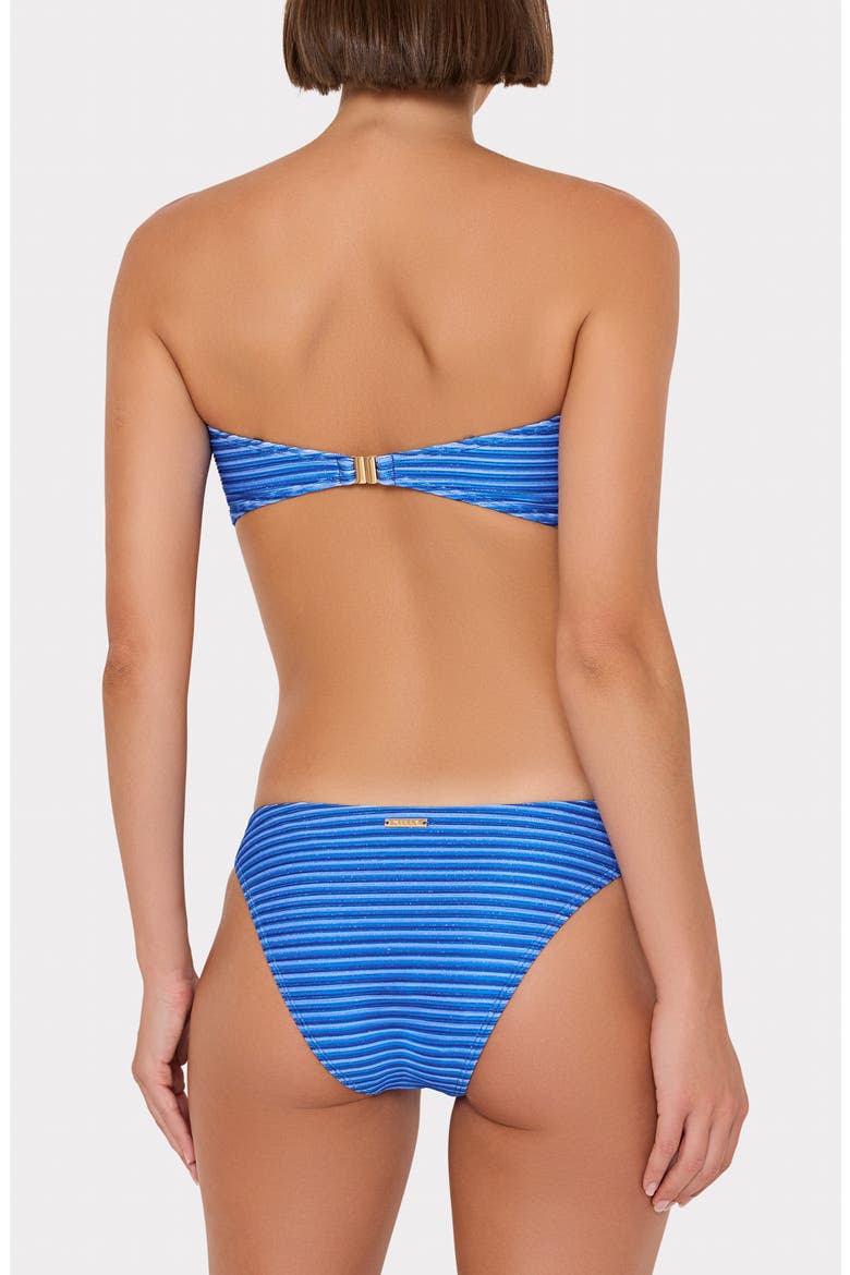 Margot Metallic Stripe Bikini Bottoms, Alternate, color, BLUE MULTI