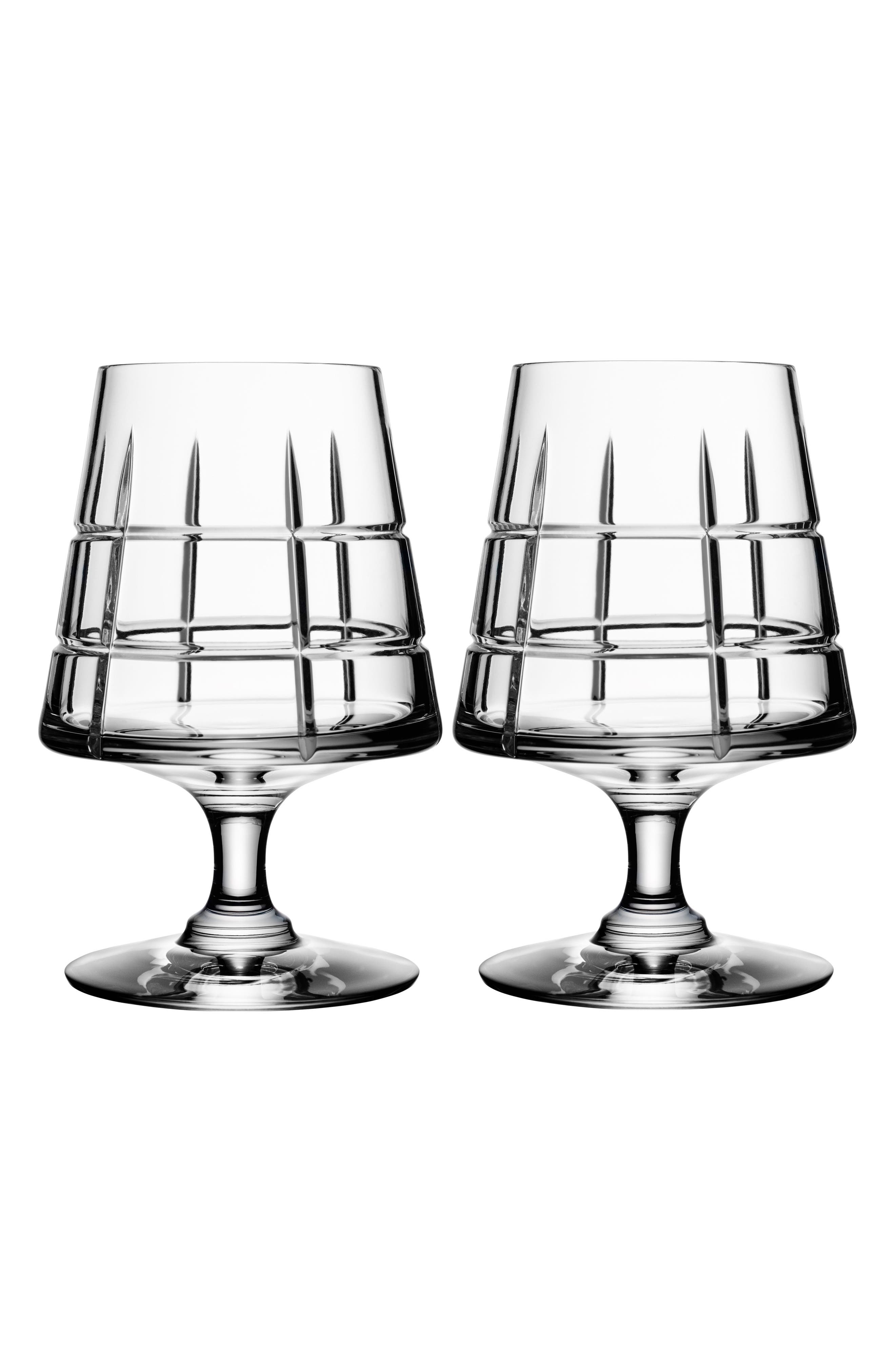 Orrefors Street Cognac Glasses