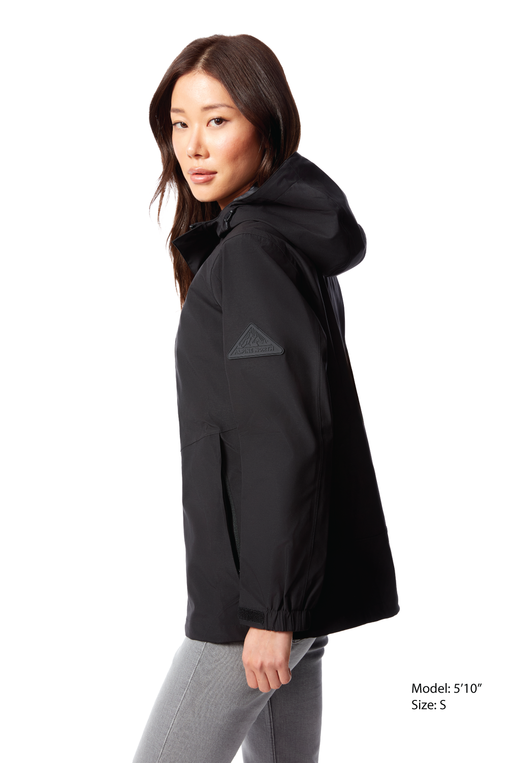 Tahsis - Lightweight Waterproof Shell Rain Jacket - image 2