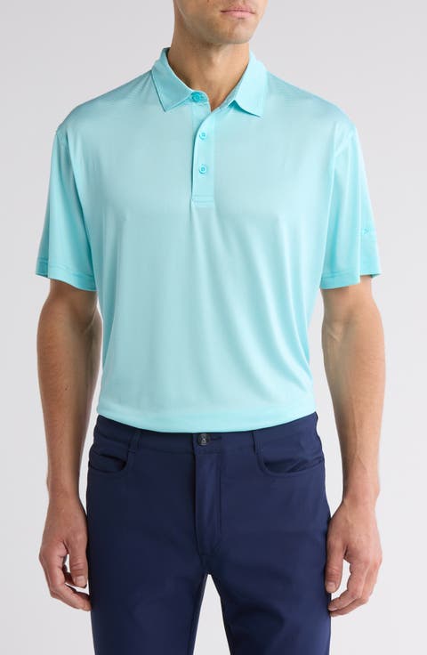 Fine Line Stripe Polo