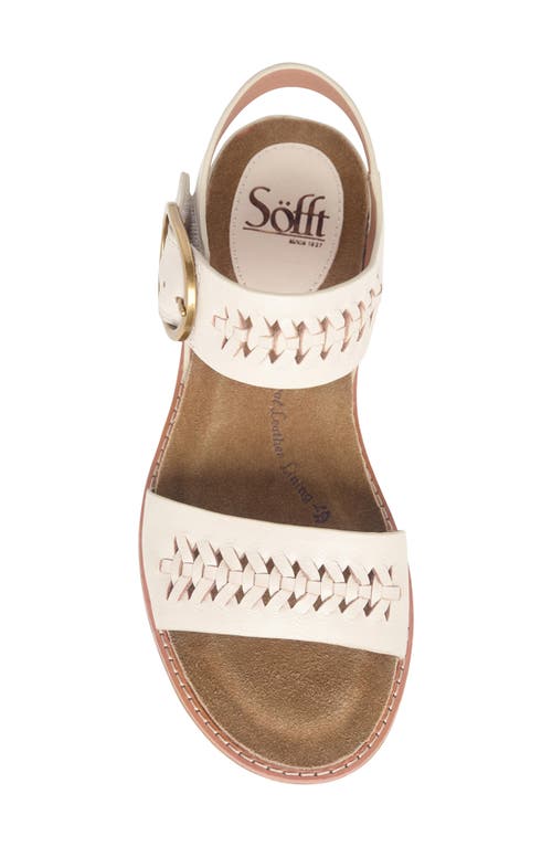 Söfft Bali Ii Sandal In Off White