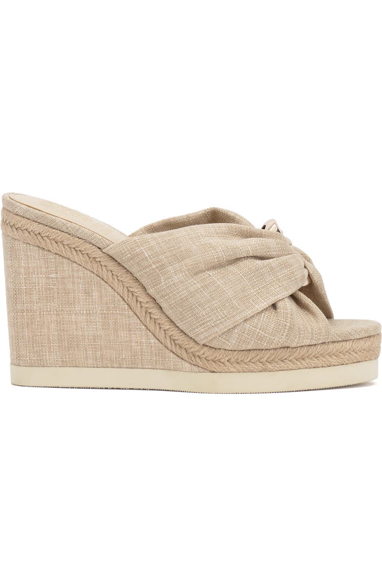 Vince Camuto Briana Platform Wedge Sandal, Alternate, color, Natural Rltsnl