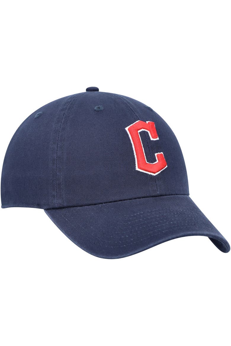 Men's '47 Navy Cleveland Guardians Clean Up Adjustable Hat, Alternate, color, Navy
