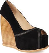 ZIGI Domenika Peep Toe Platform Wedge Sandal
