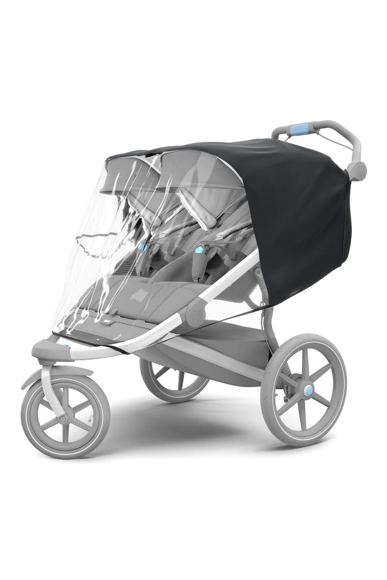Urban Glide 2 Double Jogging Stroller On-the-Go Bundle, Alternate, color, BLACK
