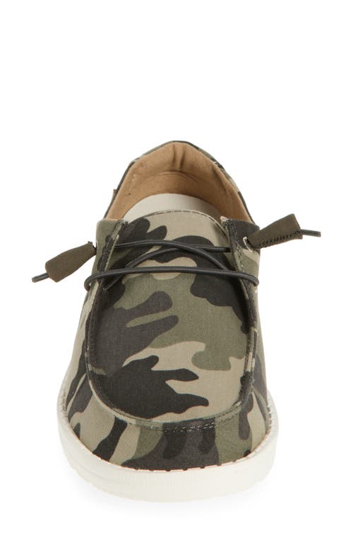 Hey Dude Wendy Slip-on Sneaker In Camo