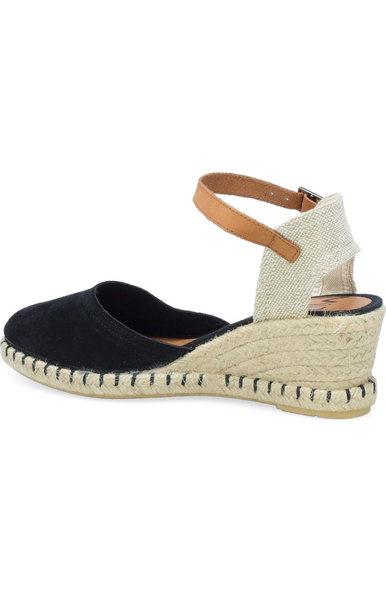 Miz Mooz Malena Espadrille Wedge, Alternate, color, Black