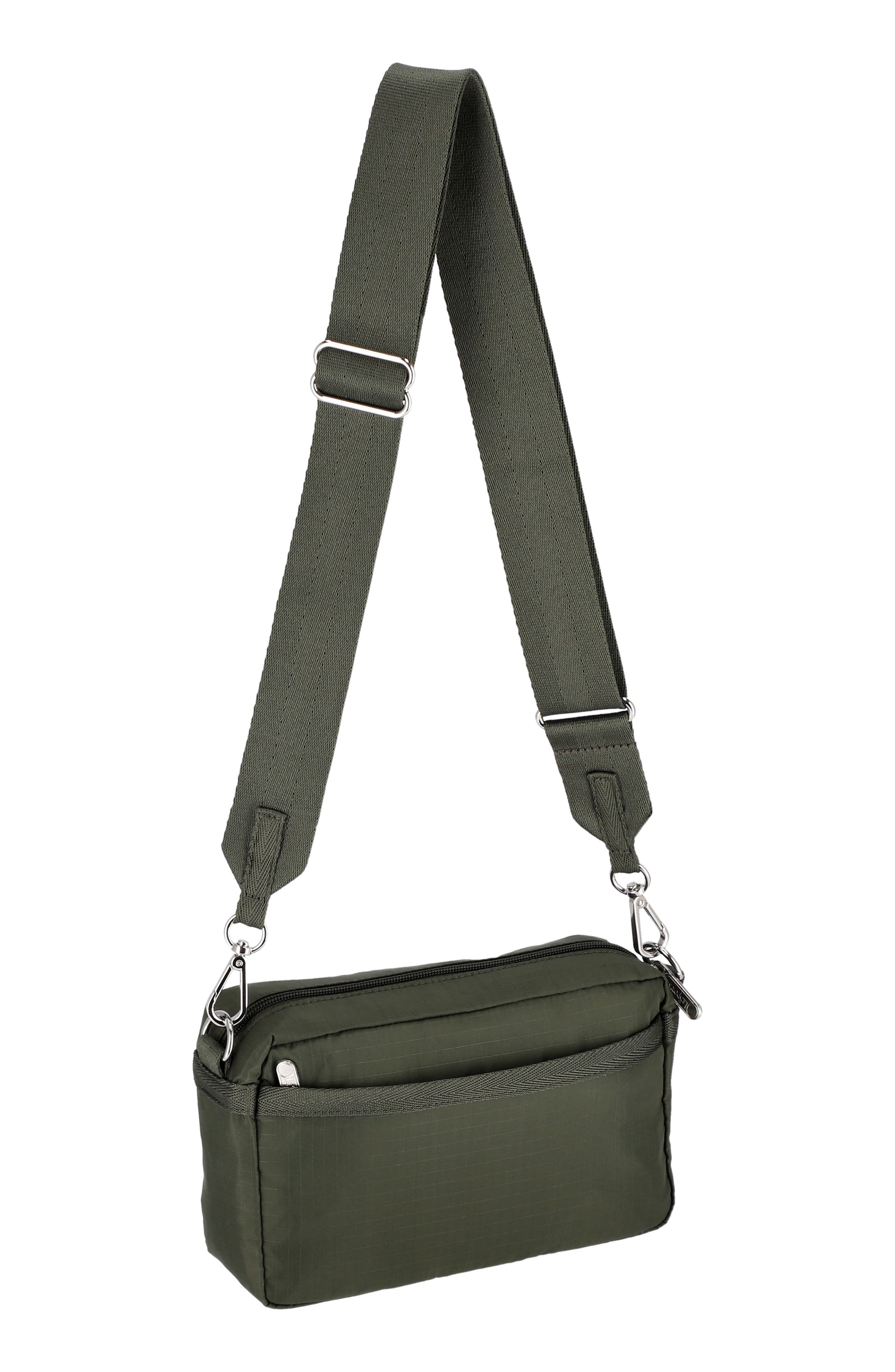 LeSportsac East/West Phone Crossbody Bag, Alternate, color, Dark Olive