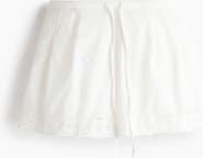 H&M Broderie-anglaise Cotton Shorts