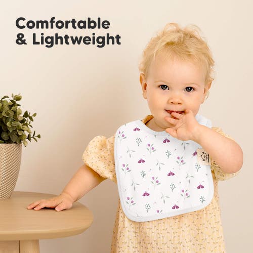 KEABABIES KEABABIES 8-PACK COAST DROOL BIBS 