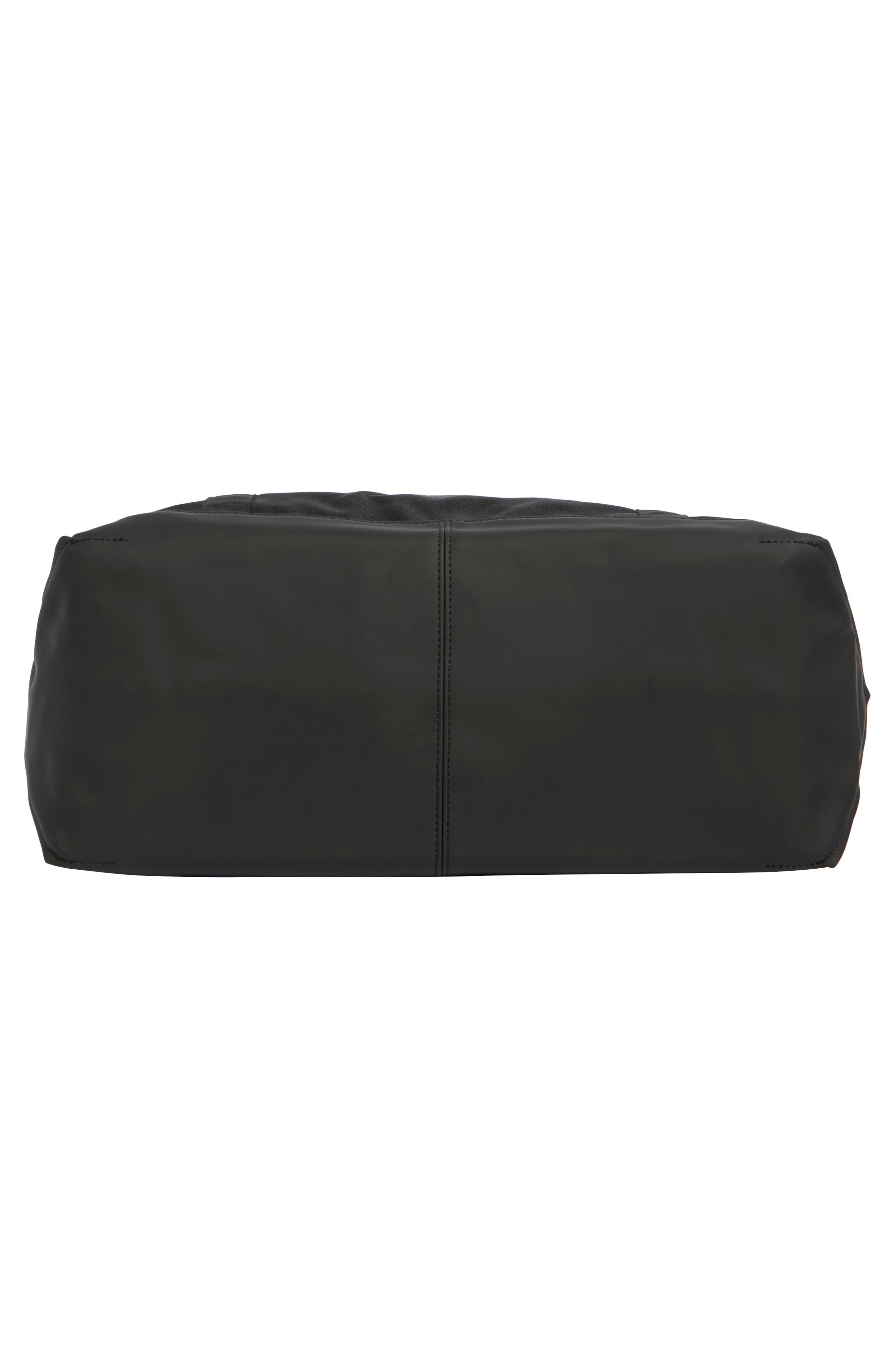 Campus Tote, Alternate, color, BLACK HEAVY POLY
