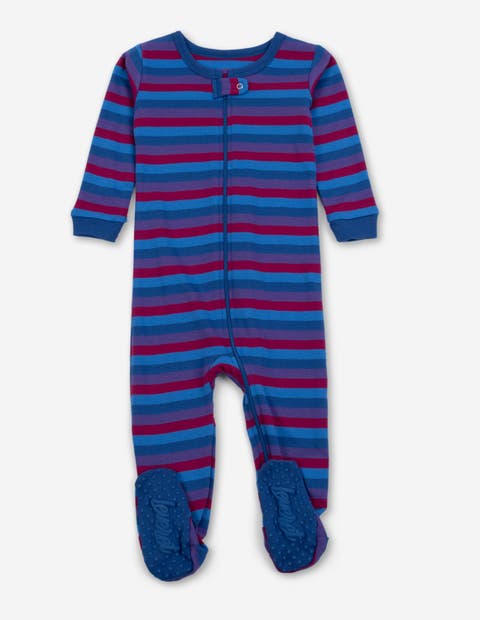 Kids Footed Striped Cotton Matching Family Pajamas (Toddler, Little Kid & Big Kid)