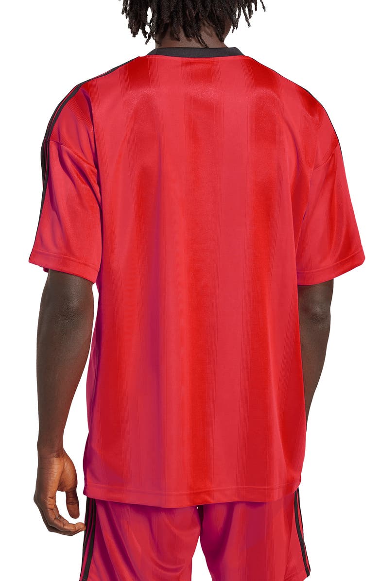 adidas 3-Stripes Jacquard Crewneck Jersey, Alternate, color, 