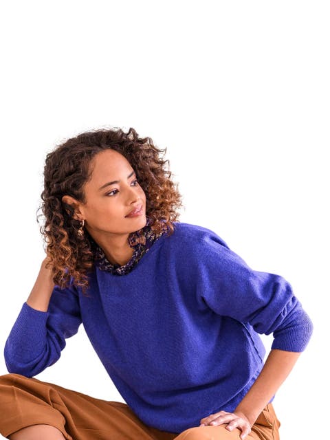 Geelong Slash Neck Sweater