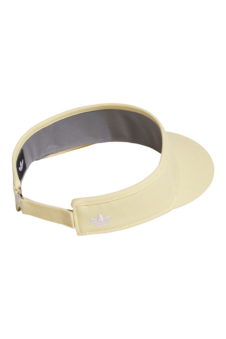 Signature Logo Visor, Alternate, color, ORANGE TINT/ WHITE