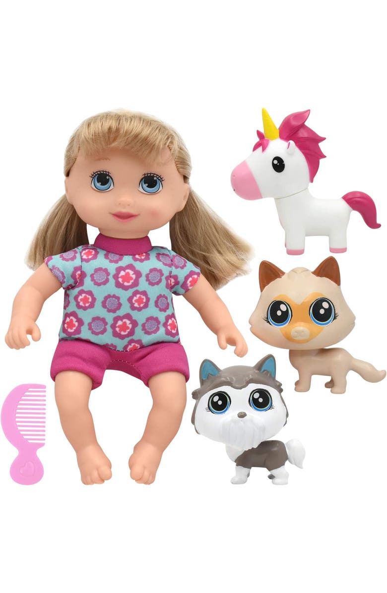 Little Darlings Little Sweeties Pet Parade Doll, Alternate, color, Multicolored