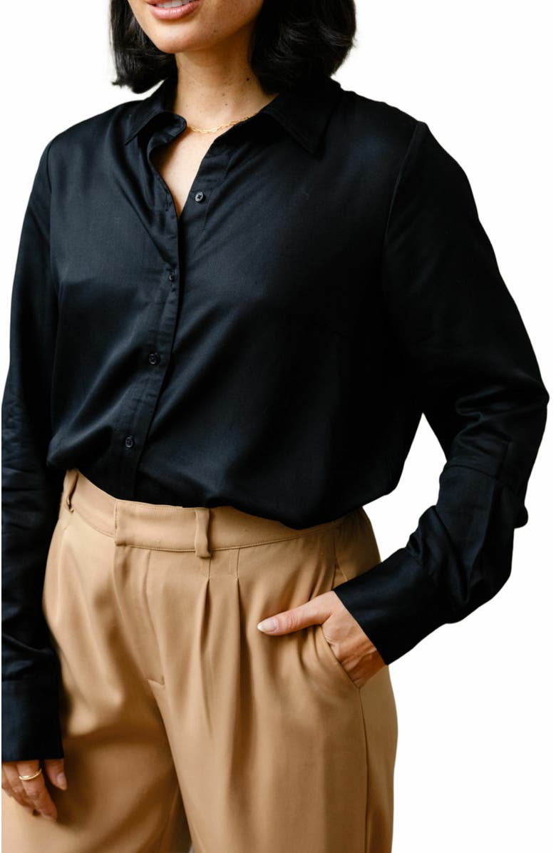 ABLE Claire Crepe Wide Pant, Alternate, color, 