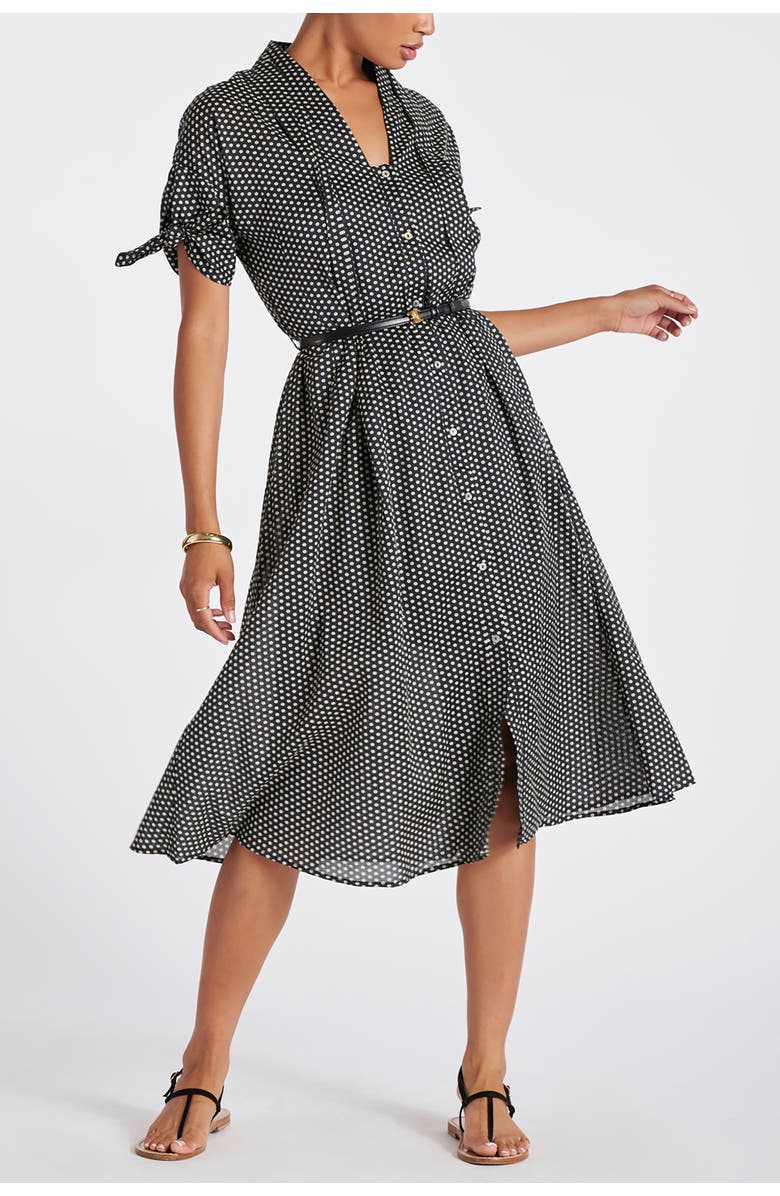 Bishop + Young Serena Shirt Dress, Main, color, Coastal Print