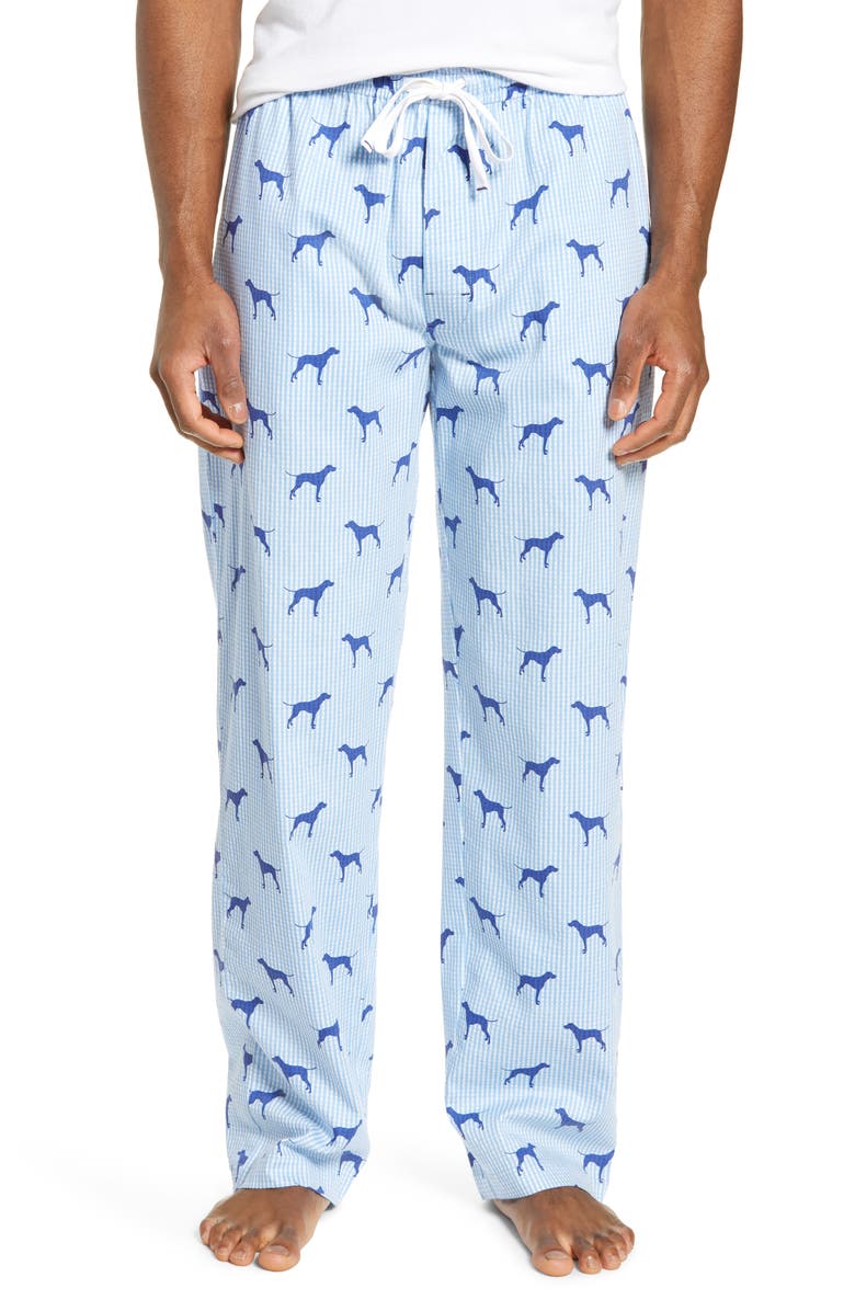 Majestic International Dog Tired Lounge Pants, Main, color, 