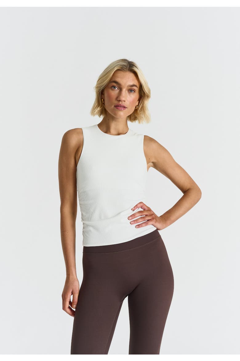 Ribbed Modal Tank Top, Main, color, Off White