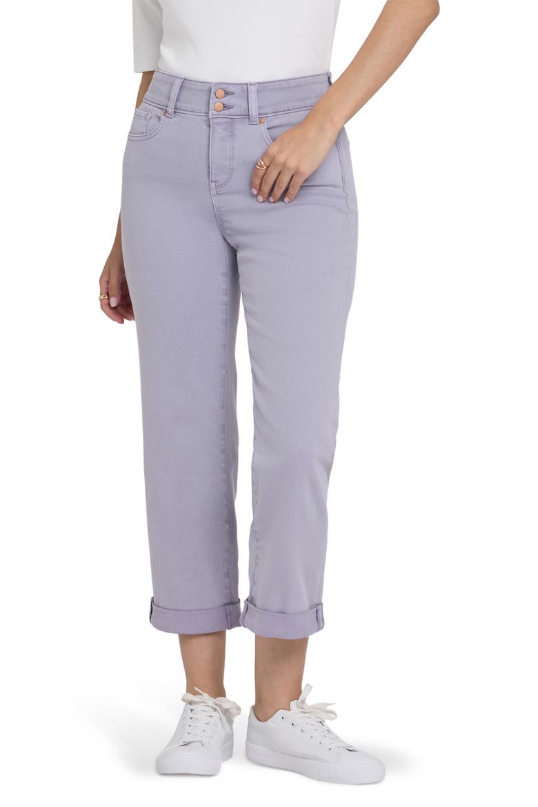 Bailey Cool Embrace® High Waist Crop Relaxed Straight Leg Jeans, Main, color, VINTAGE LAVENDER