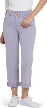 NYDJ Bailey Cool Embrace® High Waist Crop Relaxed Straight Leg Jeans