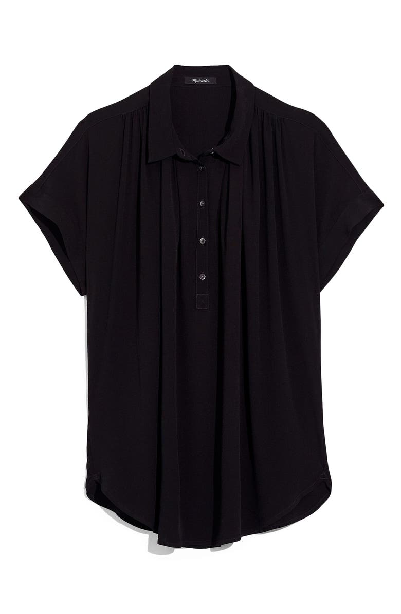Madewell Central Drapey Popover Shirt, Alternate, color, 