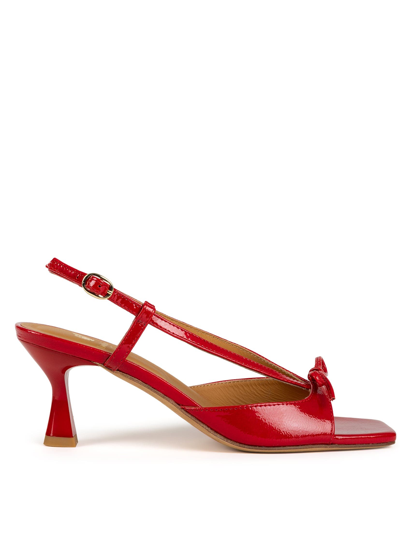Orchampt Heeled Sandals, Alternate, color, Flamenco