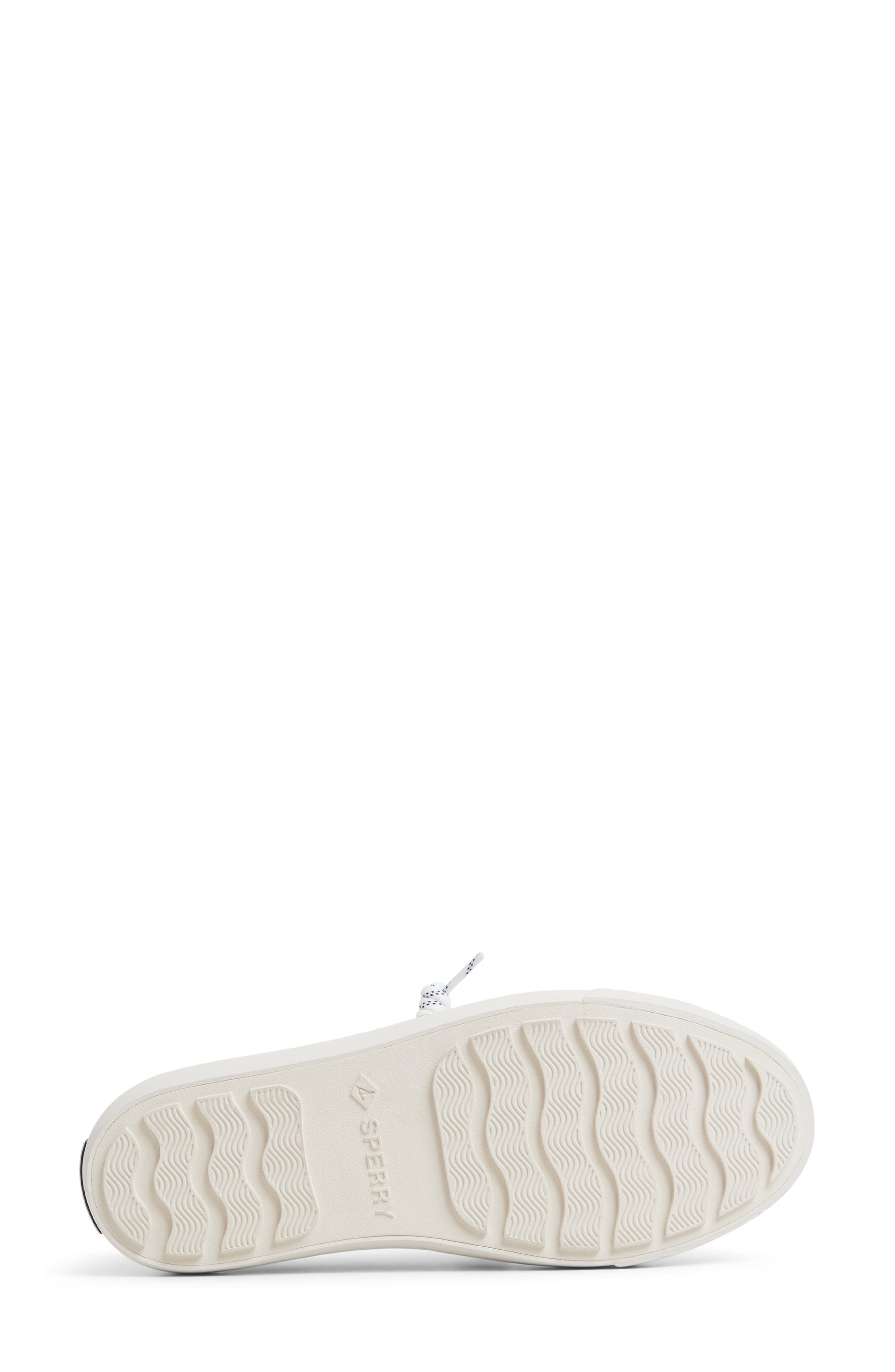 Sperry Cove Lace-to-Toe Sneaker, Alternate, color, White